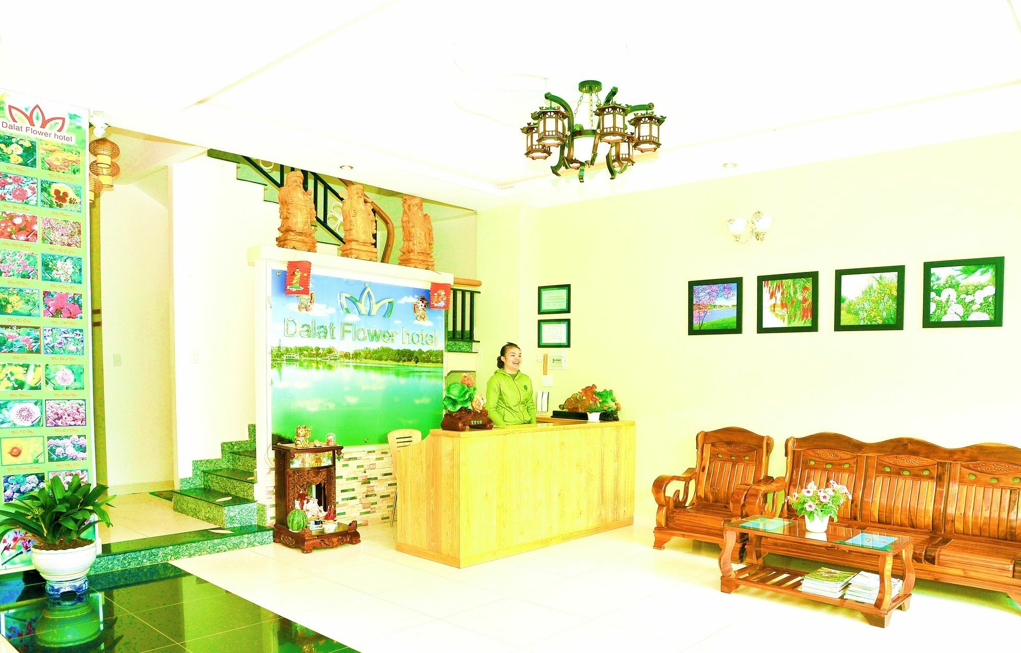 Dalat Flowery Hotel & Coffee Екстер'єр фото